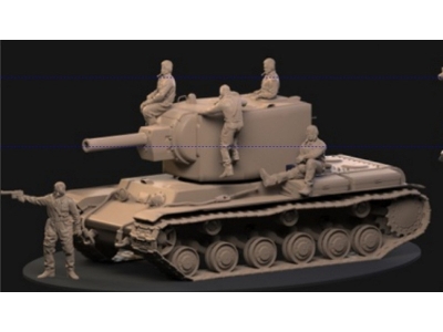 Russian Kv 1 Tank Crew - zdjęcie 1