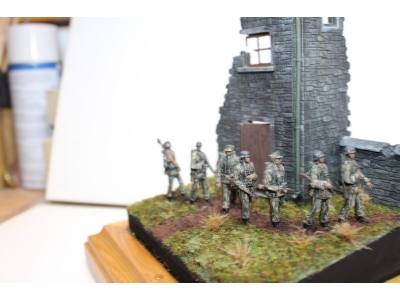 German Wwii Soldiers Of The Waffen Ss (7 Figures) - zdjęcie 1