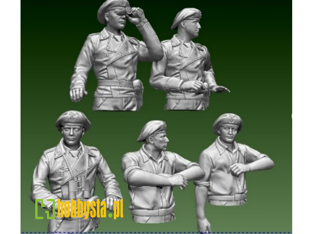German Wwii Tank Crew - Early Period - zdjęcie 1