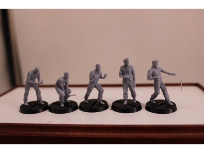 German Tank Mechanics (5 Figures) - zdjęcie 1