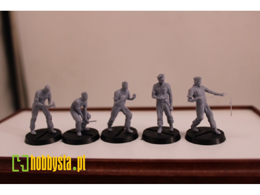 German Tank Mechanics (5 Figures) - zdjęcie 1