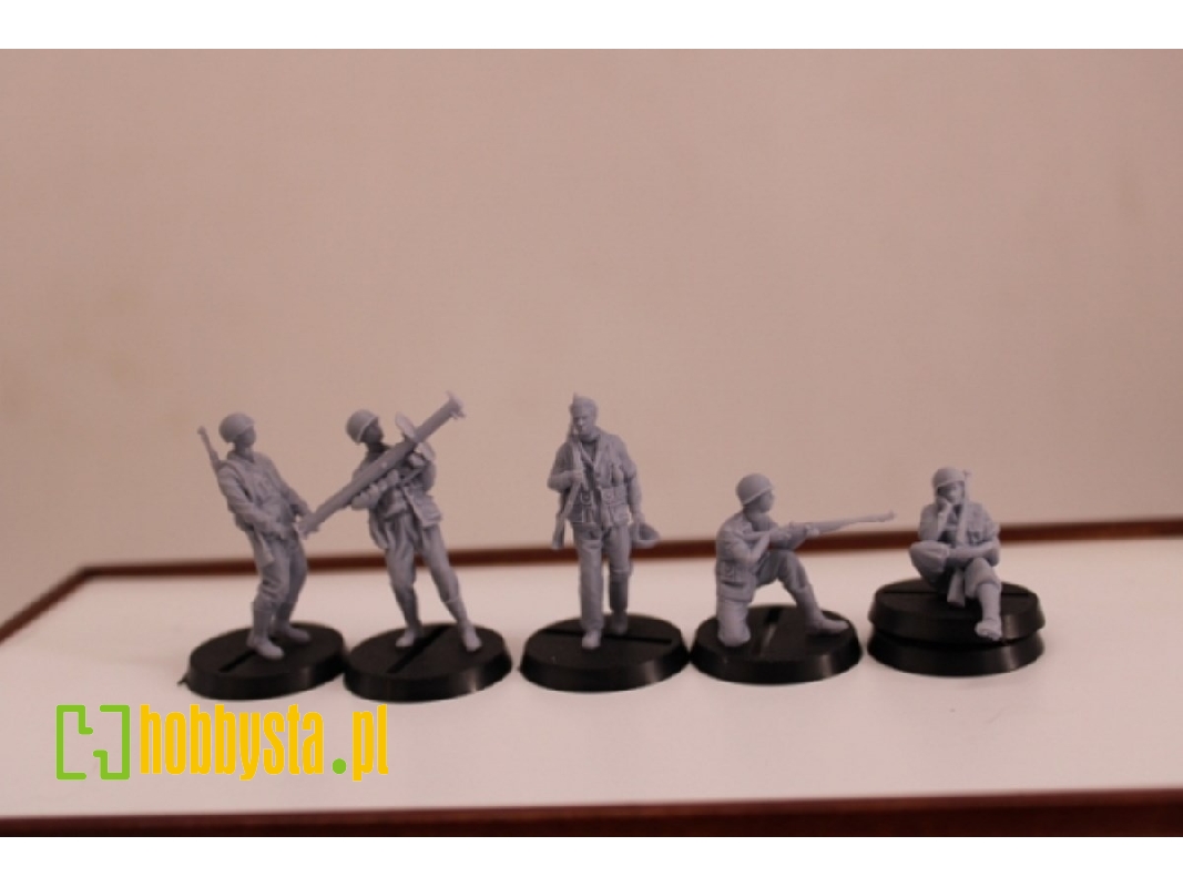 Us Soldiers 1944 (5 Figures) - zdjęcie 1
