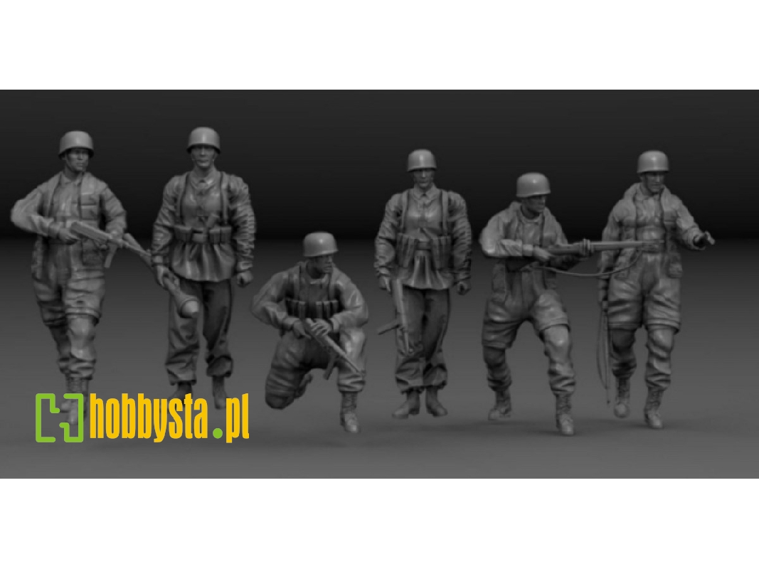 German Paratroopers 1944 (6 Figures) - zdjęcie 1