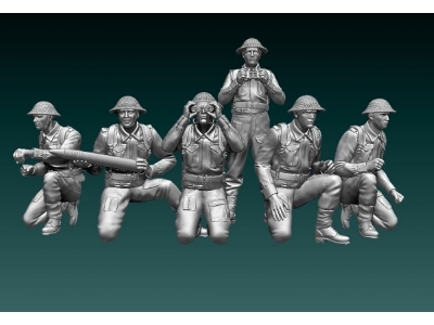 6 English Soldiers Gun Crew - zdjęcie 1