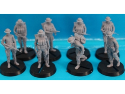 8 Us Soldiers Vietnam No. 2 - zdjęcie 1