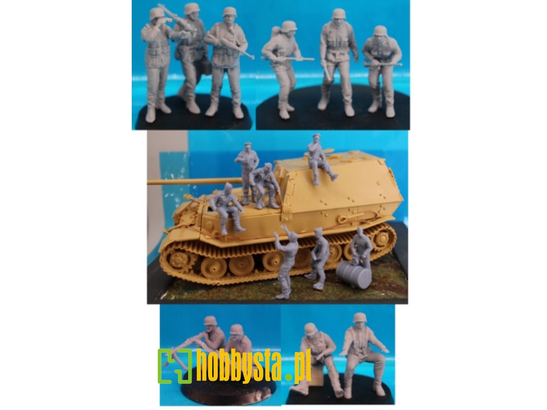 17 German Soldiers, Grenadiers, Tankers And Others - zdjęcie 1