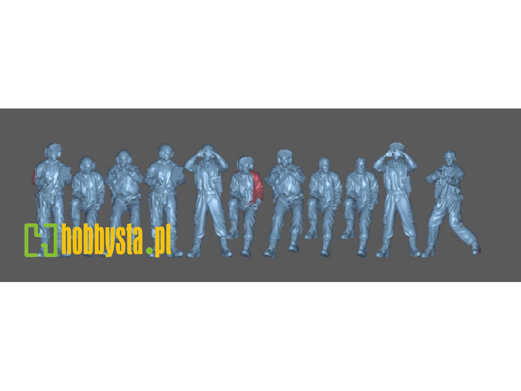 Us Tank Crew 11 Figures - zdjęcie 1