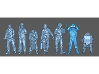 Us Tank Crew - 7 Figures - zdjęcie 1