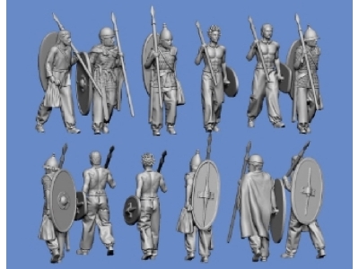 6 Celtic Warriors Walking - zdjęcie 1