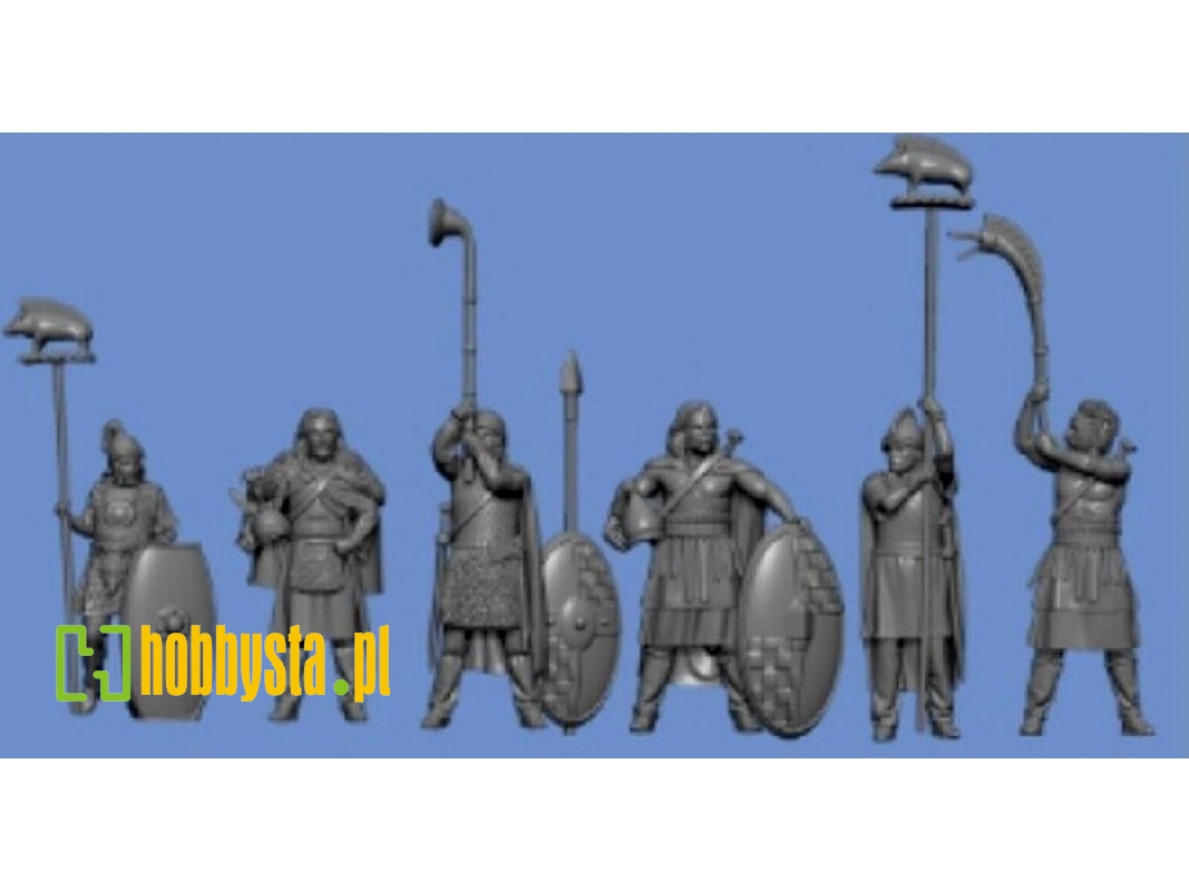 6 Celtic Warriors Leaders And Stands - zdjęcie 1