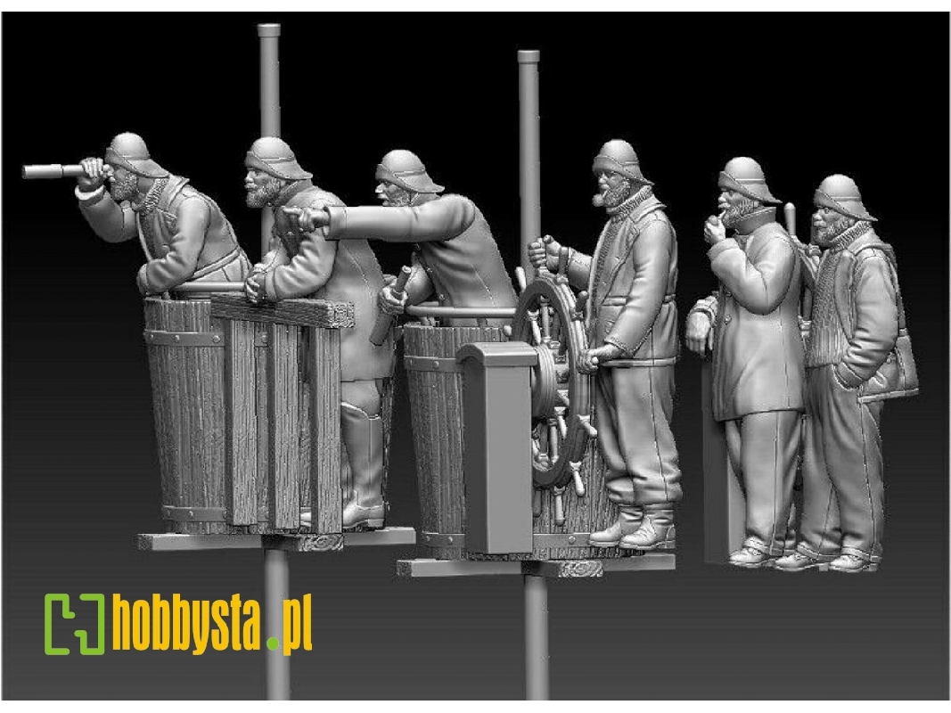 6 Fisherman With Steering Wheel And Crow's Nest - zdjęcie 1