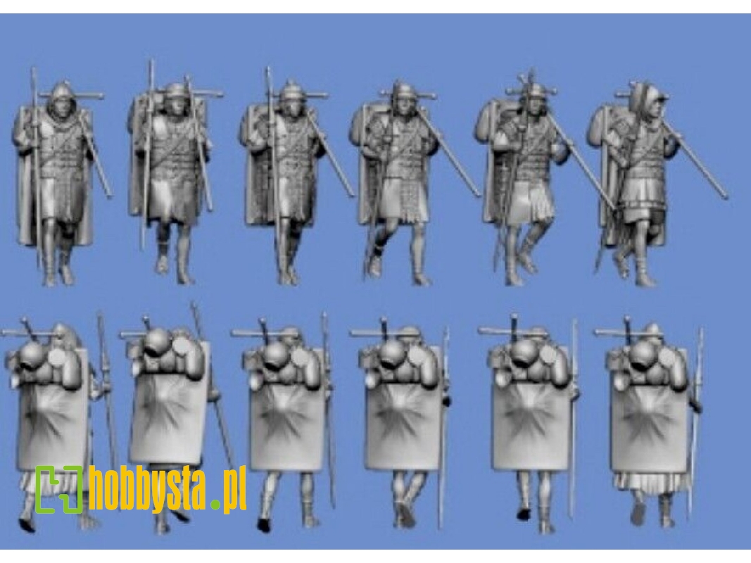 6 Roman Legionnaires On The March - zdjęcie 1