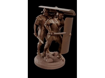 4 Roman Legionnaires Form A Shield Wall - zdjęcie 1