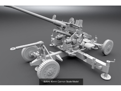 40mm Bofors Flak On Wheeled Mount - zdjęcie 1