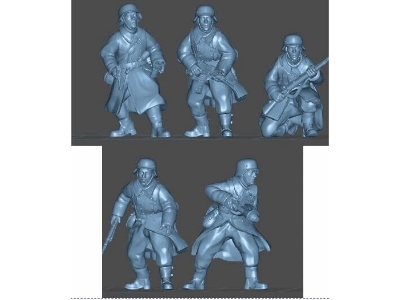 5 Men, German Volksturm - zdjęcie 1