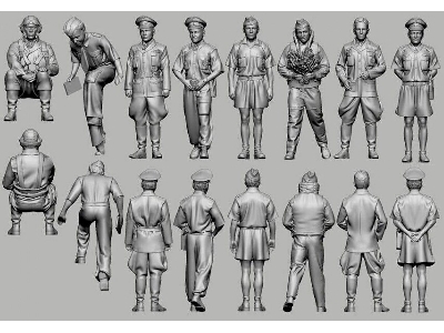 Luftwaffe Stuka Aces - Enneccerus, Mahlke, Hozzel, Kupfer, Dilley, Sigel, Pölz, Orthofer - zdjęcie 1