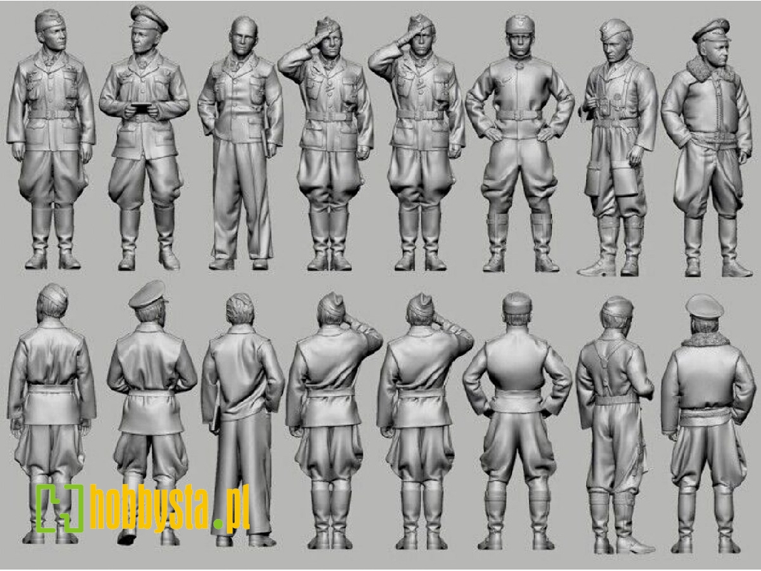 Luftwaffe Aces Nachtjäger - Lent, Sayn-wittgenstein, Streib, Weissenfeld, Semrau, Drewes, Fellerer, Ehle - zdjęcie 1