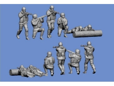 6 Ukrainian Soldiers Fighting - zdjęcie 1