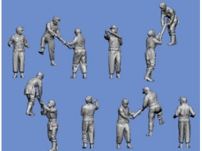 6 Soldiers Panzer Iv Loading - zdjęcie 1