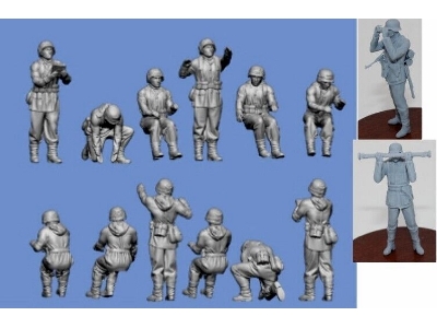 8 Operators For 2cm Vierling On Sd.Kfz. 7 - zdjęcie 1