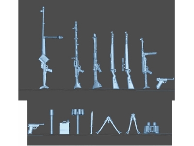 Early Wwii German Infantry Weapon Set - zdjęcie 1