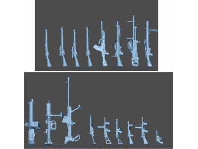 British Wwii Infantry Weapon Set - zdjęcie 1