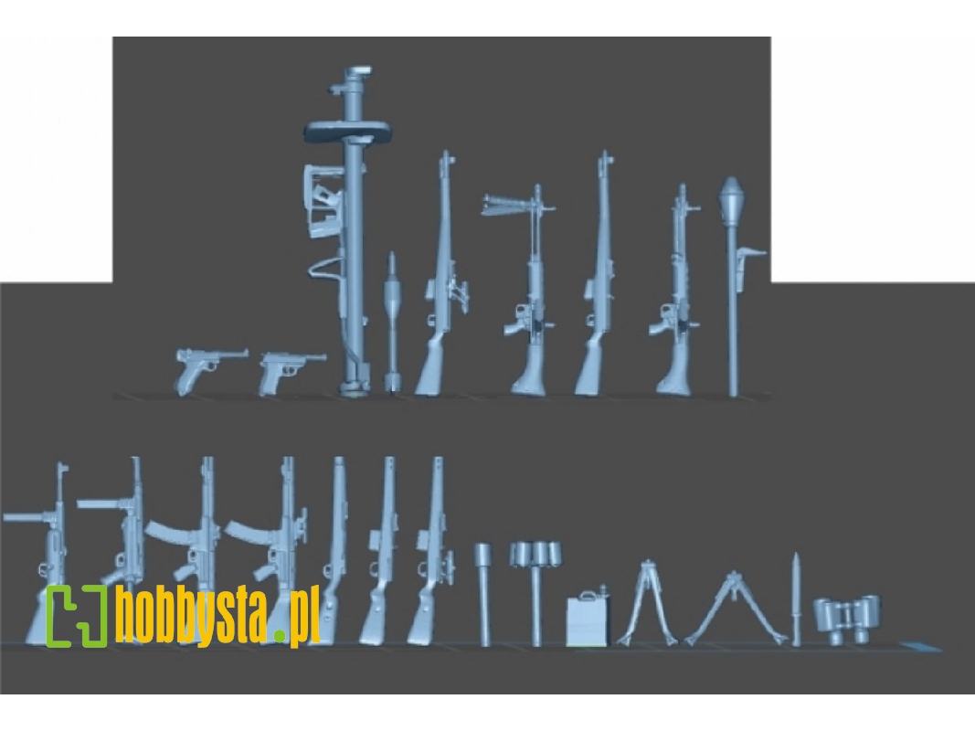 Late Wwii German Infantry Weapon Set - zdjęcie 1