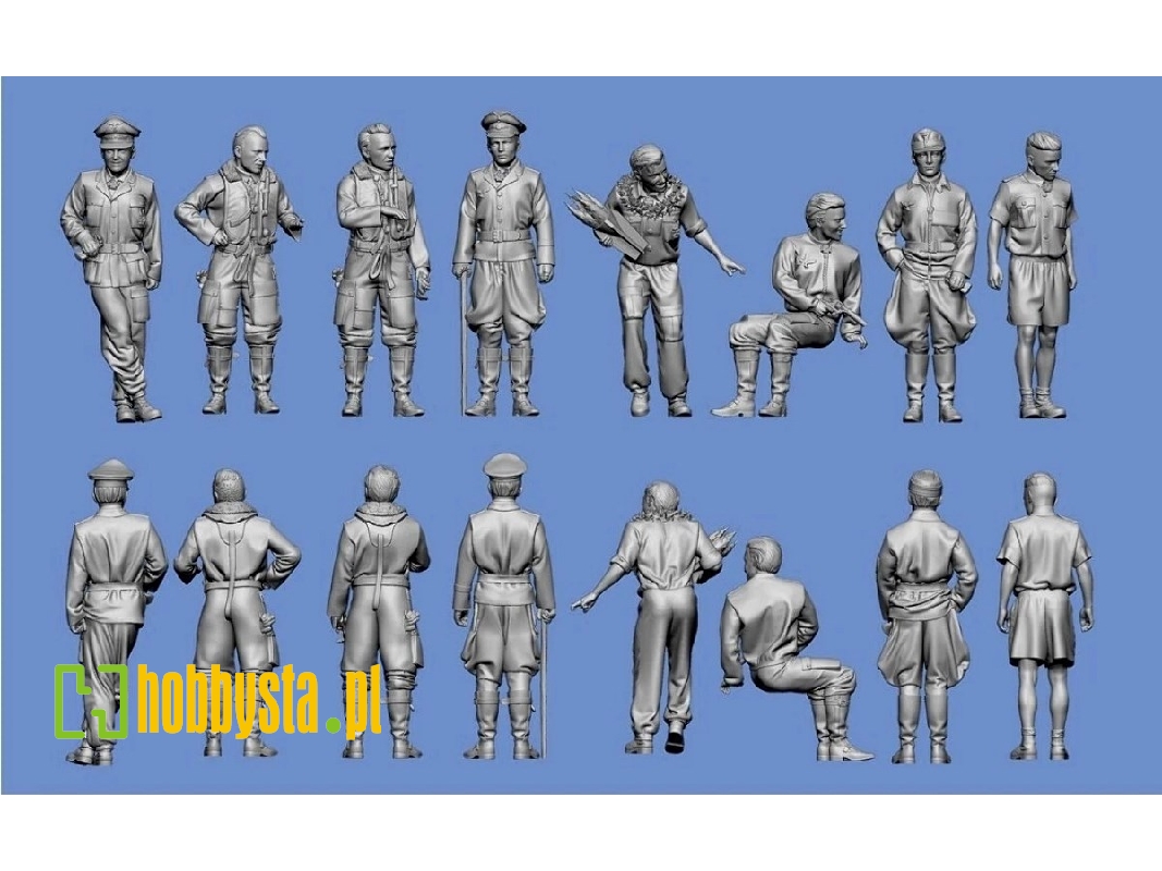 Wwii Battle Of Britain German Aces Part 2 Jg 51, Jg 53, Lg2 , - zdjęcie 1