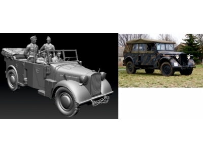 Kfz 15 Horch 901 Kübelwagen - zdjęcie 1