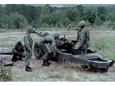 Us Army 105 Mm Howitzer M102 (Vietnam War) - zdjęcie 1