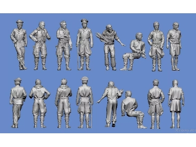 German Wwii Aces Of Africa And Mediterranean Part 2 - Seeger / Bühlingen / Harder / Michalski / Müncheberg / Maltzan / Reinher