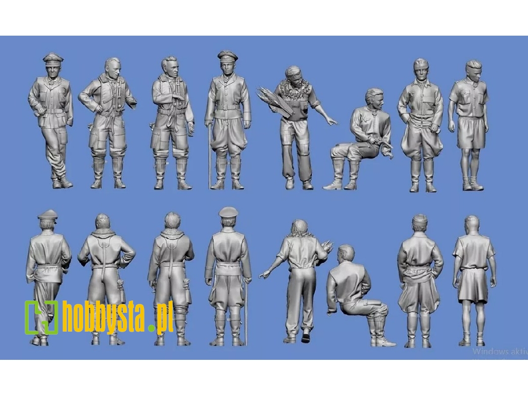 German Wwii Aces Of Africa And Mediterranean Part 2 - Seeger / Bühlingen / Harder / Michalski / Müncheberg / Maltzan / Reinher