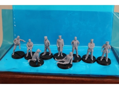 Raf Pilot Aces 1941-1945 - Drake / Duke / Kingaby / Rankin / Johnson & Sally (3d-printed) - zdjęcie 1