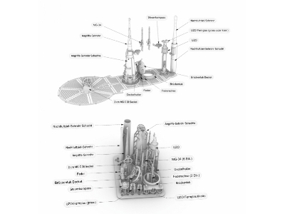 U-boot Typ Vii C - Tower Interior Parts (3d-printed) - zdjęcie 1
