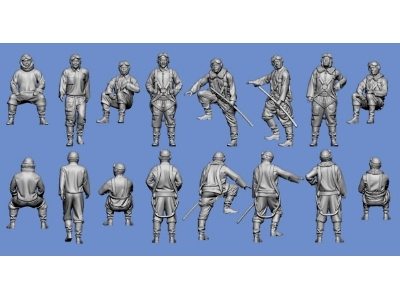 Japanese Wwii Army Aces No.1 (3d-printed) - zdjęcie 1