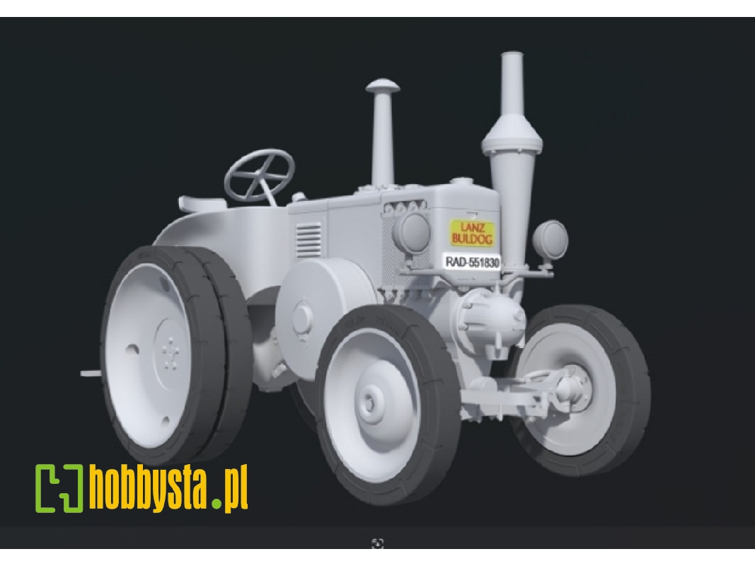 Lanz Buldog Tractor (1939 / 3d-printed) - zdjęcie 1