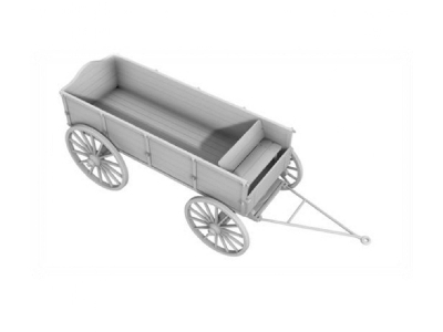 Trailer With Spoked Wheels (3d-printed) - zdjęcie 1