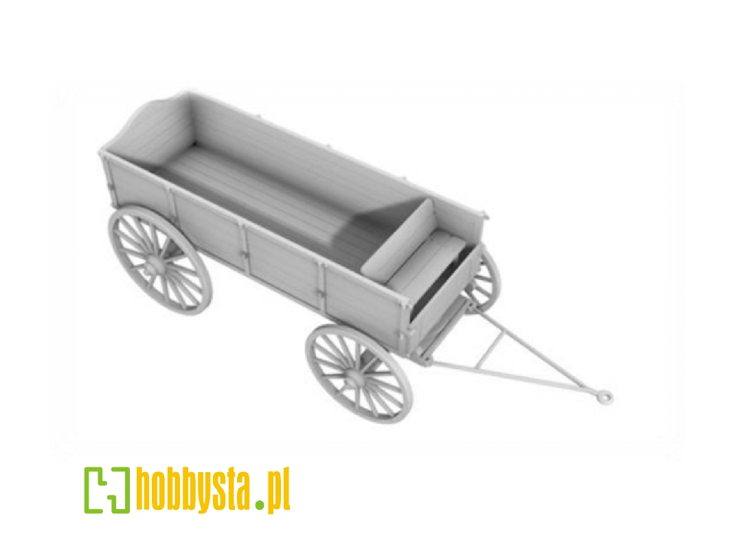 Trailer With Spoked Wheels (3d-printed) - zdjęcie 1