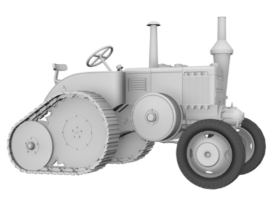 Lanz Buldog With Chain Drive (3d-printed) - zdjęcie 1