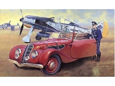 Bmw 327 - Josef Priller's Car - zdjęcie 1