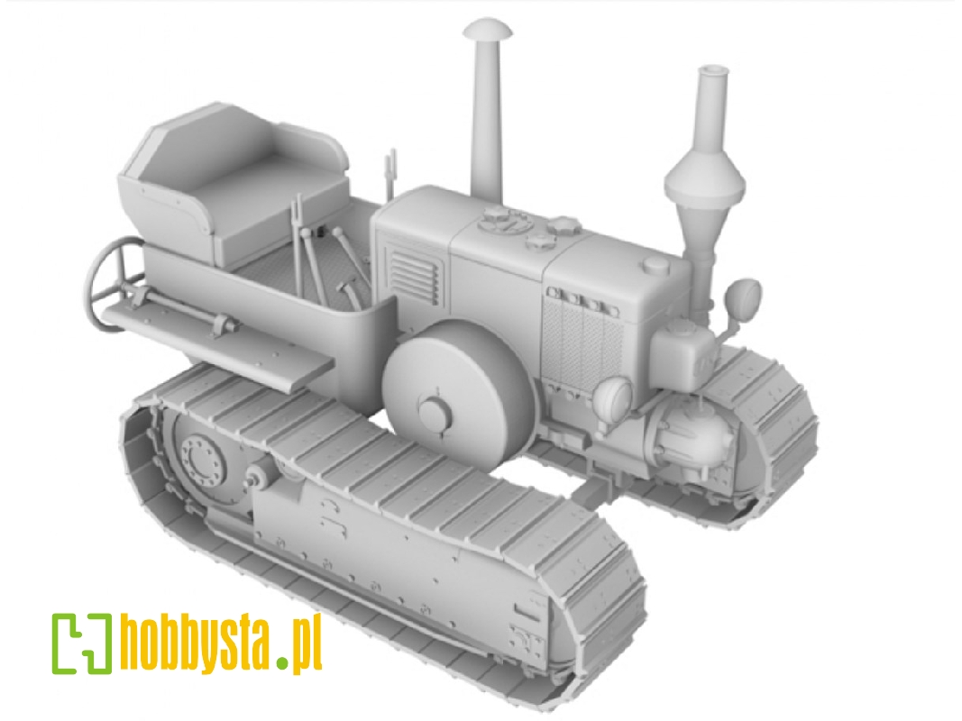 Lanz Bulldog With Solid Chains (3d-printed) - zdjęcie 1