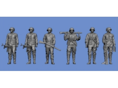 Waffen Ss Grenadiers Kursk No.1 (6 Figures / 3d-printed) - zdjęcie 1