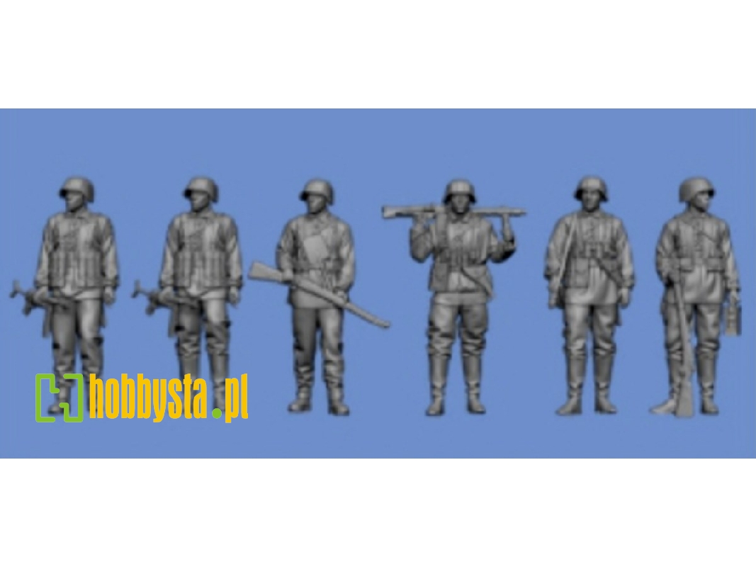 Waffen Ss Grenadiers Kursk No.1 (6 Figures / 3d-printed) - zdjęcie 1