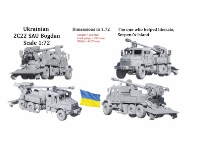 Ukrianianian Spg 2c22 Bogdana - zdjęcie 1