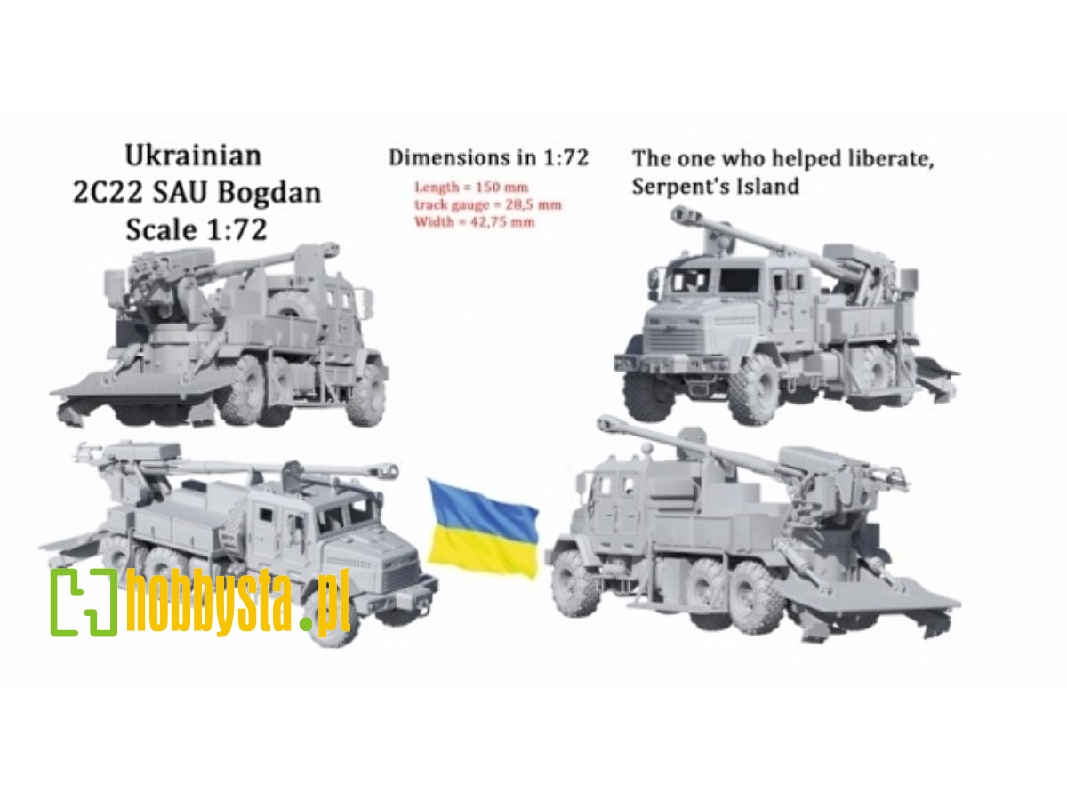 Ukrianianian Spg 2c22 Bogdana - zdjęcie 1