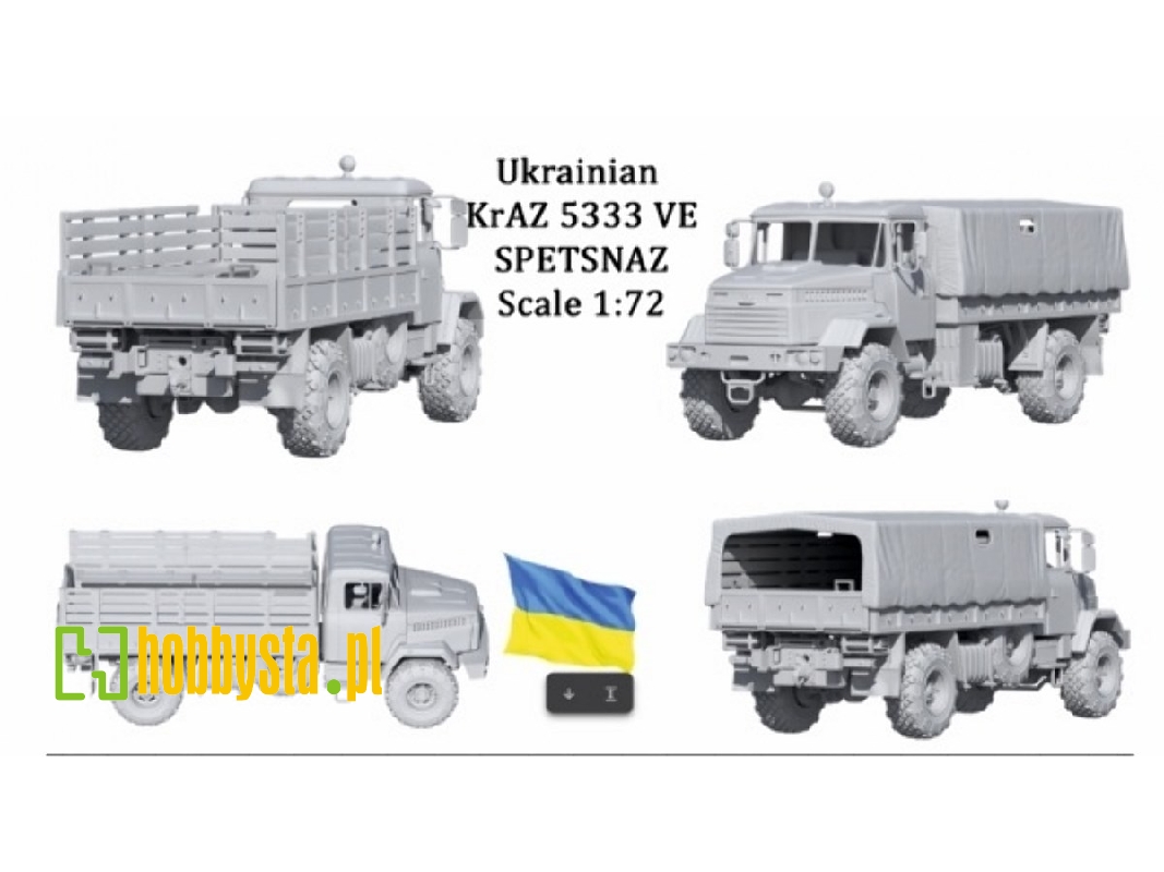 Ukrainin Kraz 5333ve (Spetznaz) - zdjęcie 1