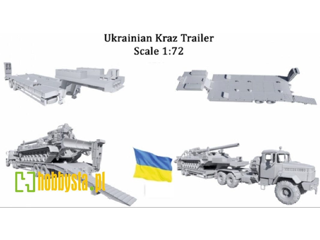 Ukrainian Kraz Tank Trailor - zdjęcie 1