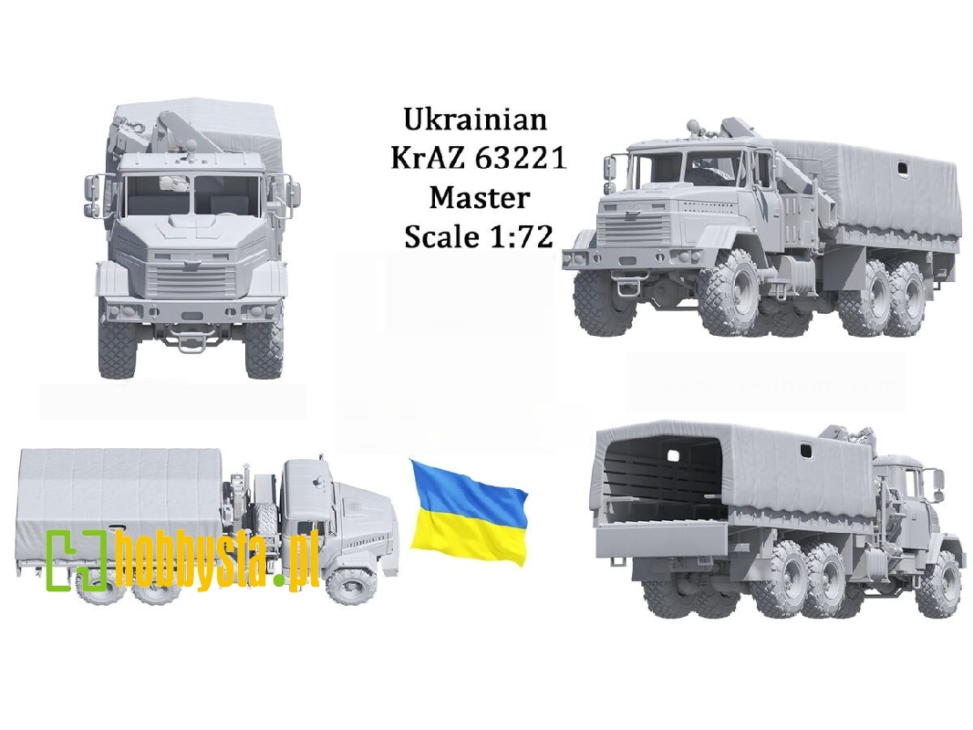 Ukrainian Kraz 63221 Master - zdjęcie 1 Ukrainian Kraz 63221 Master - zdjęcie 1