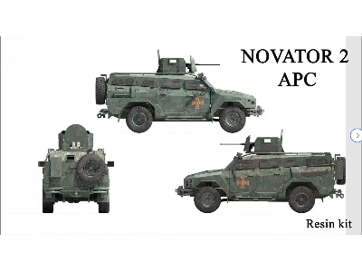 Ukrainian Novator-2ua (3d-printed) - zdjęcie 1
