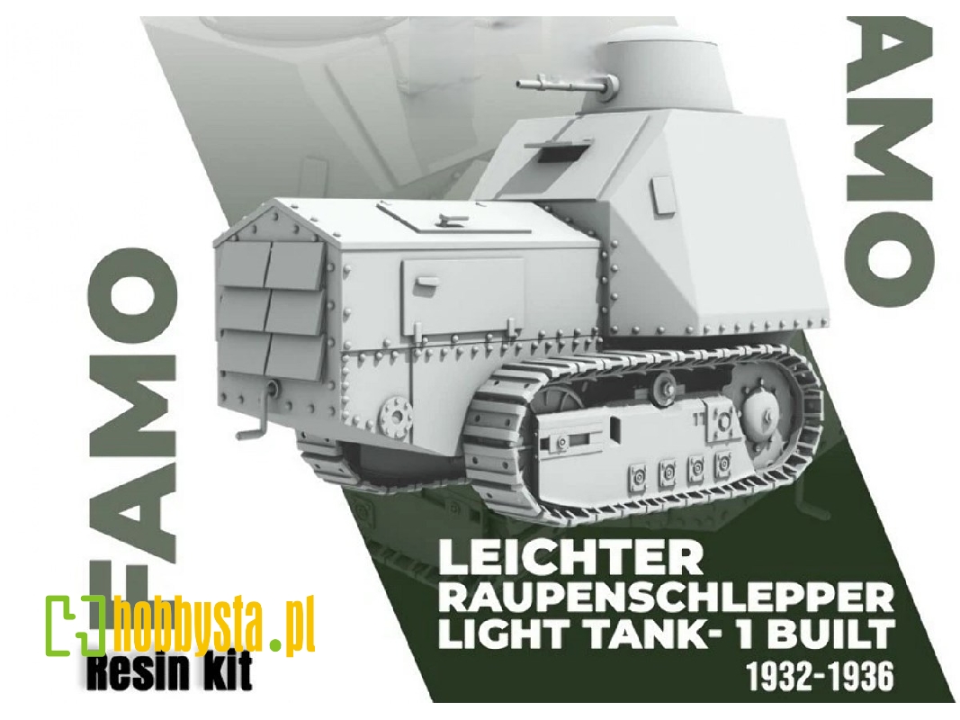 Famo Leichter Raupenschlepper Light Tank -1 (1932-1936) - zdjęcie 1